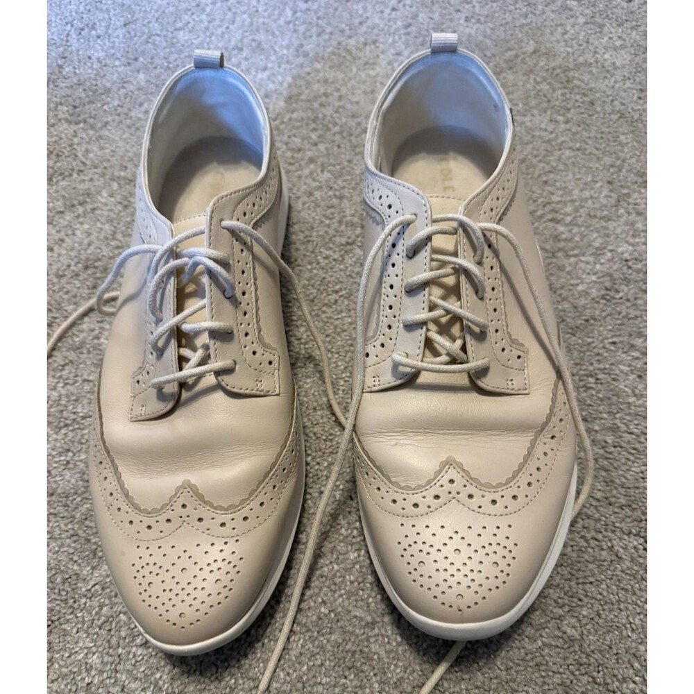 Cole Haan Women's Size 8B Brazilian Sand Wingtip Oxford Shoes